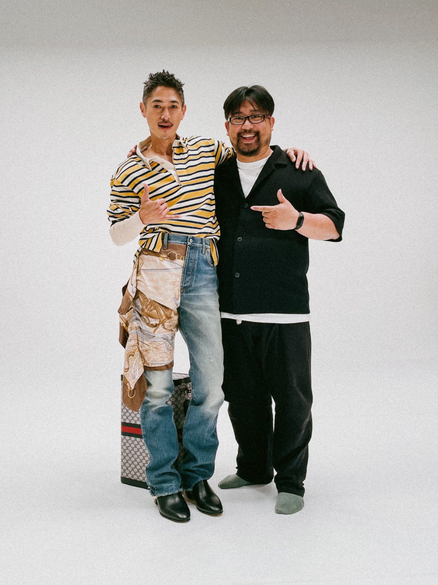 Behind the scenes