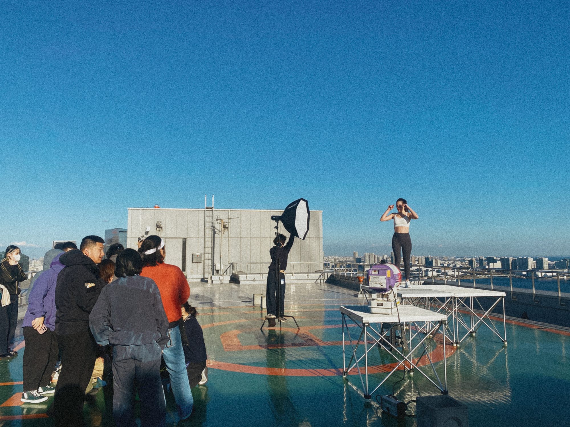 Behind the scenes